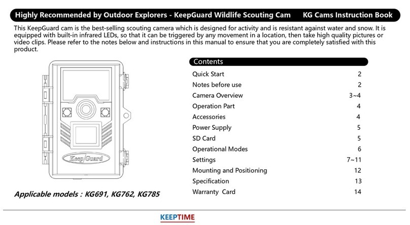 KeepGuard KG Series User manual