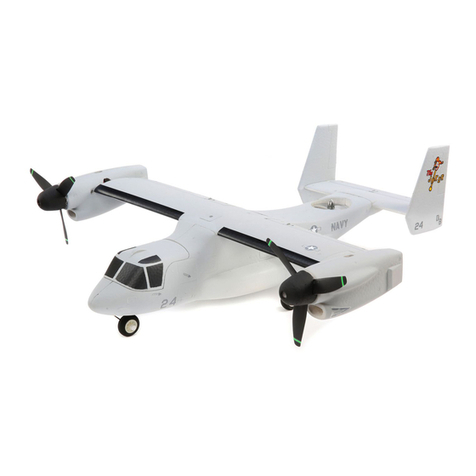 Horizon Hobby E-Flite V-22 Osprey VTOL User manual