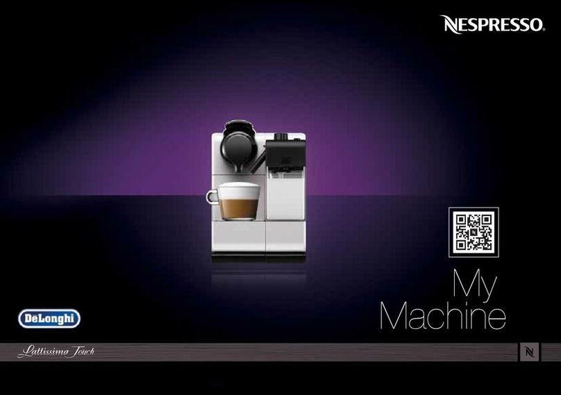 DeLonghi NESPRESSO Lattissima Touch User manual