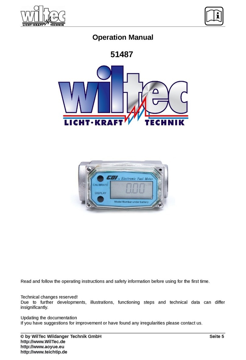 WilTec 51487 Operation manual