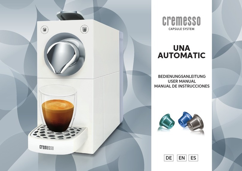 Cremesso UNA Automatic User manual