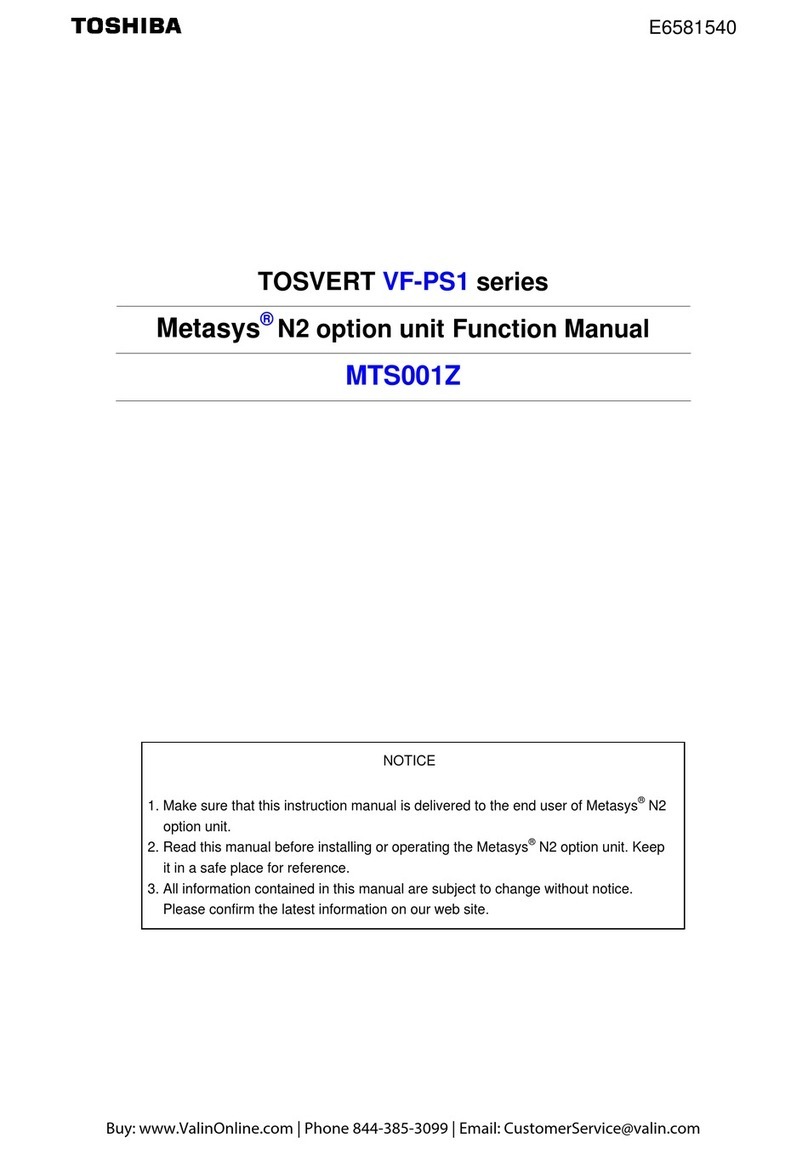 Toshiba TOSVERT VF-PS1 Parts list manual