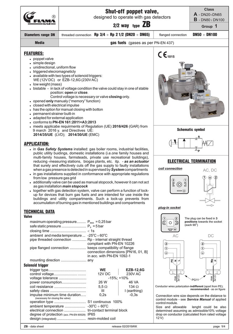 Flama ZB Series Technical data