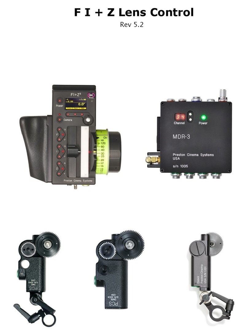 Preston Cinema Systems FI+Z manual