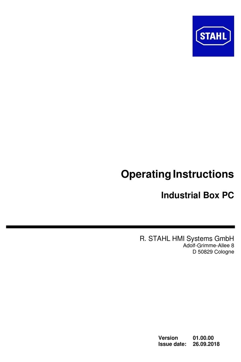 Stahl IBPC-5x1 operating instructions