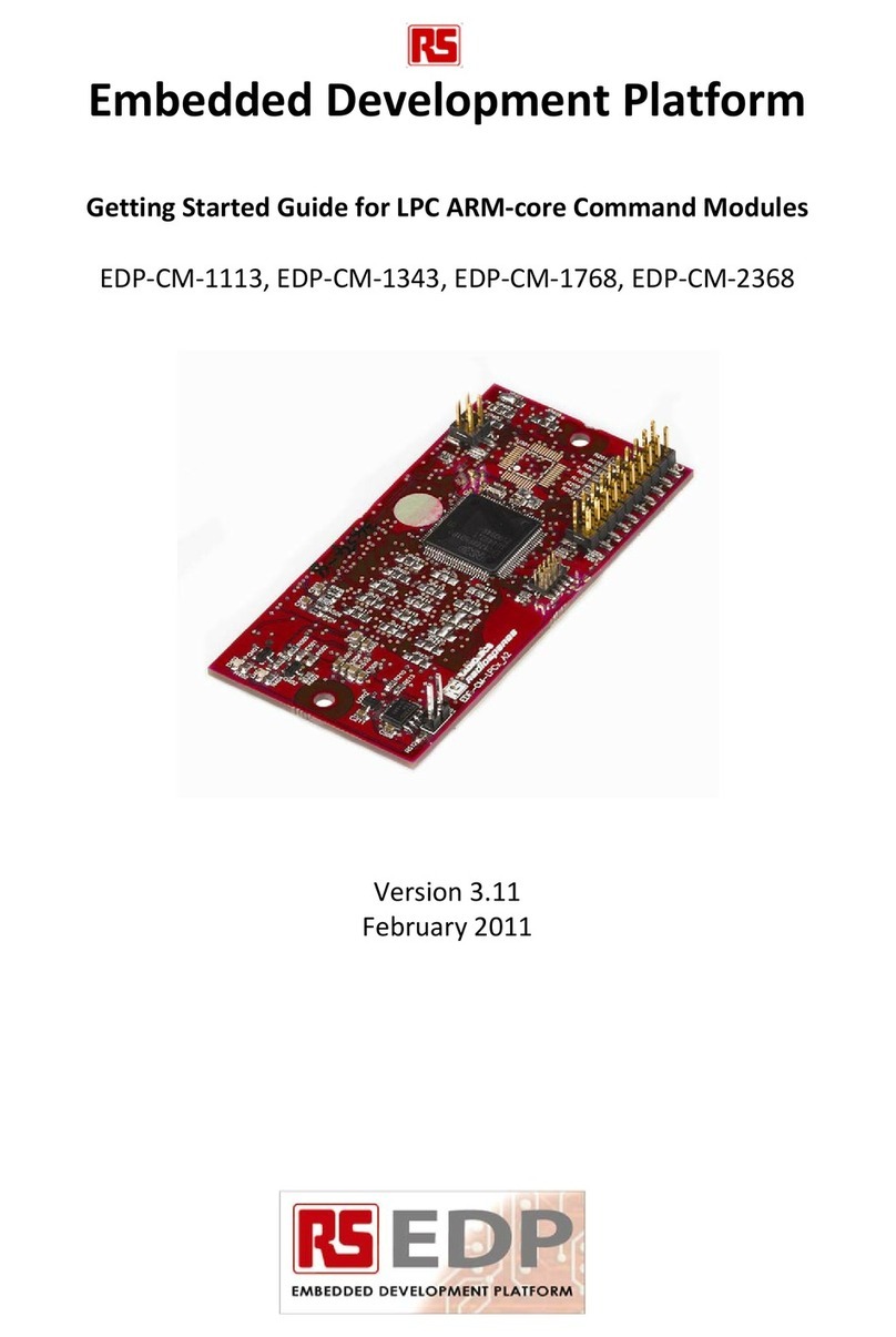 RS EDP-CM-1113 Getting started guide