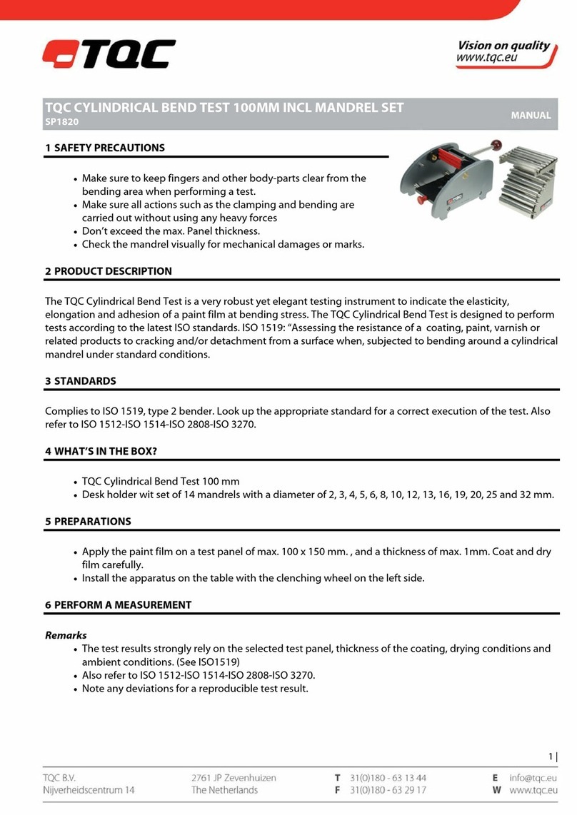 TQC SP1820 manual