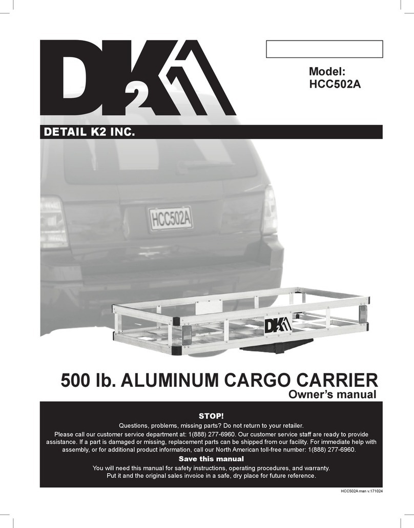 DETAIL K2 HCC502A owner's manual