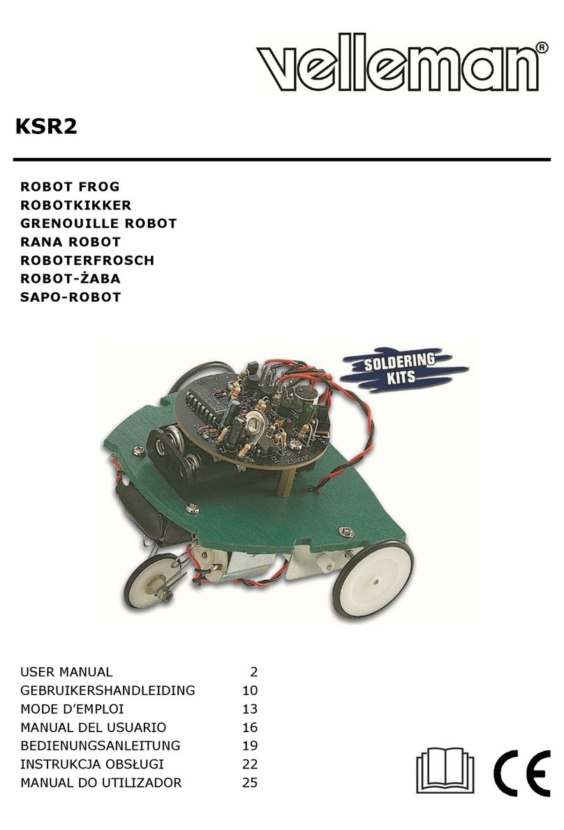 Velleman KSR2 user manual