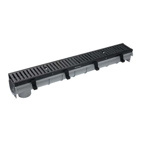 Watts Dead Level Trench Drains Instruction Manual