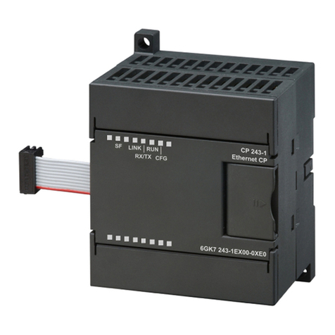 Siemens SIMATIC NET CP 243-1 User manual