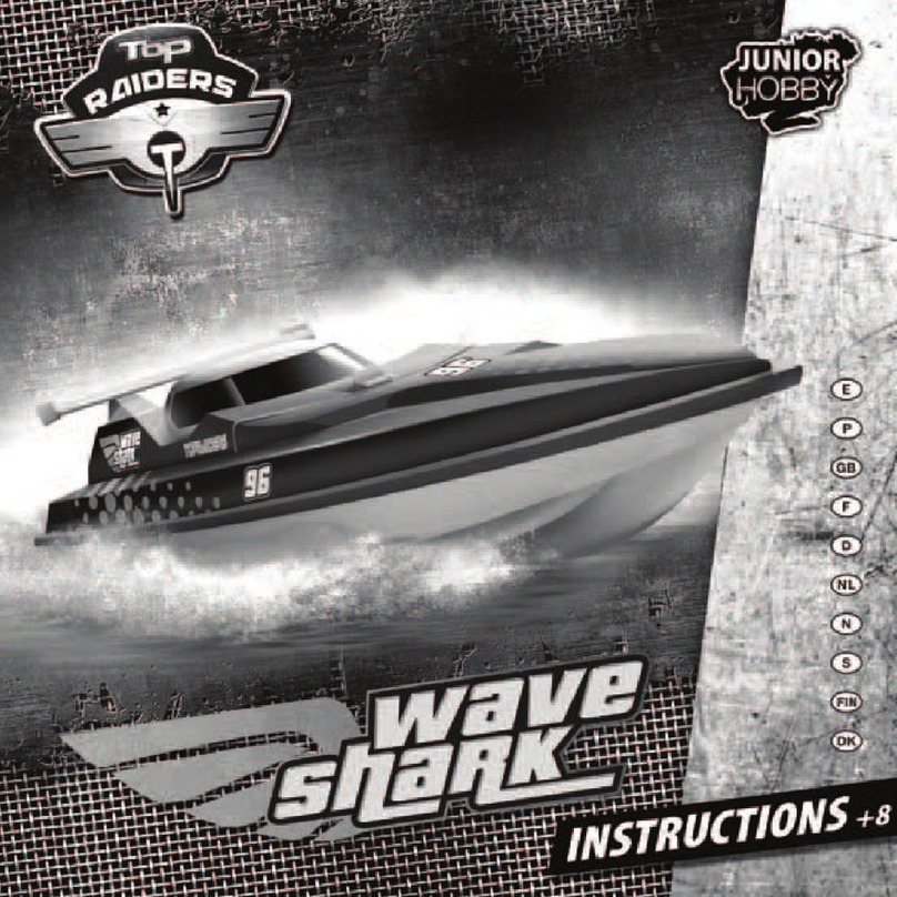 JUNIOR HOBBY Top RAIDERS wave shark Instruction