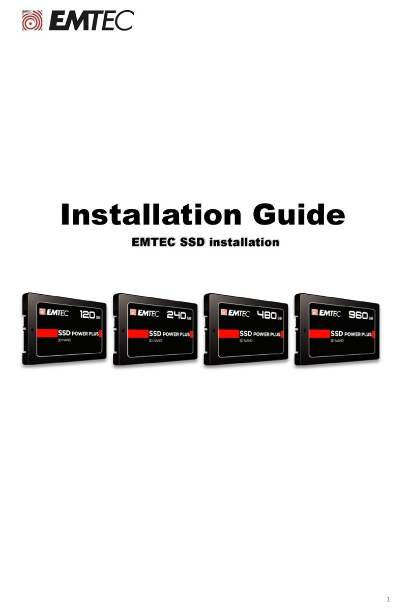 Emtec SSD Power Plus X150 User manual