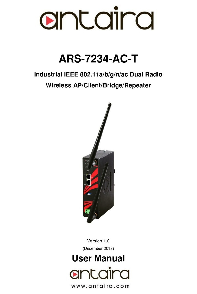 ANTAIRA ARS-7234-AC-T user manual
