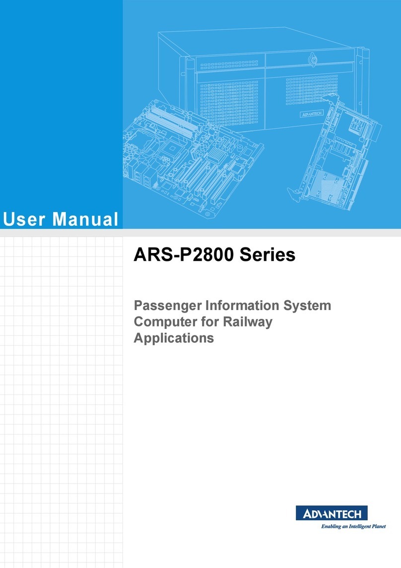 Advantech ARS-P2800 Series User manual