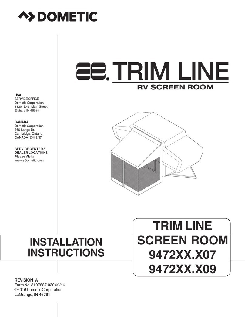 Dometic Trim Line 9472 09 installation instructions