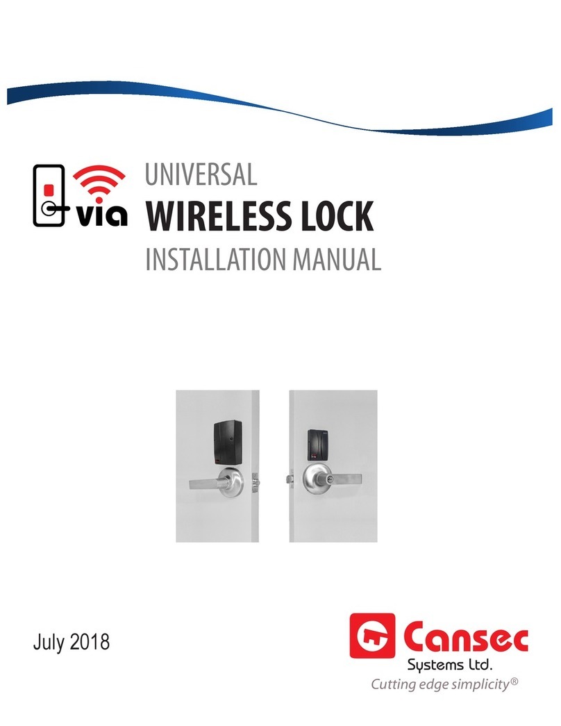 Cansec VIA installation manual