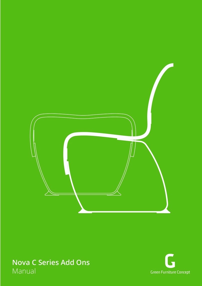 Green Furniture Concept nova c series User manual Green Furniture Concept nova c series User manual