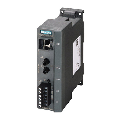 Siemens SCALANCE X101-1 Quick start guide
