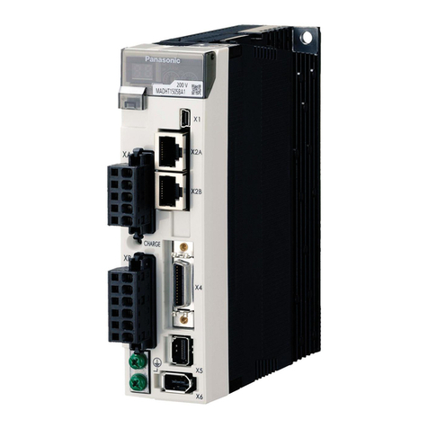 Panasonic MINAS-A5B Series Use and care manual