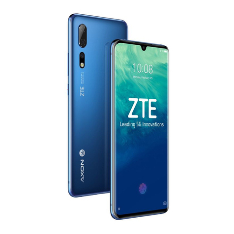 Zte AXON 10PRO user manual