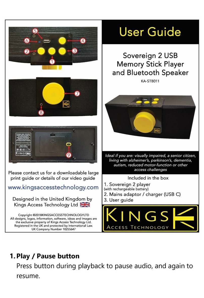 Kings Access Technology KA-STB011 User manual