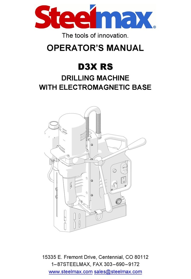 SteelMax D3X RS User manual