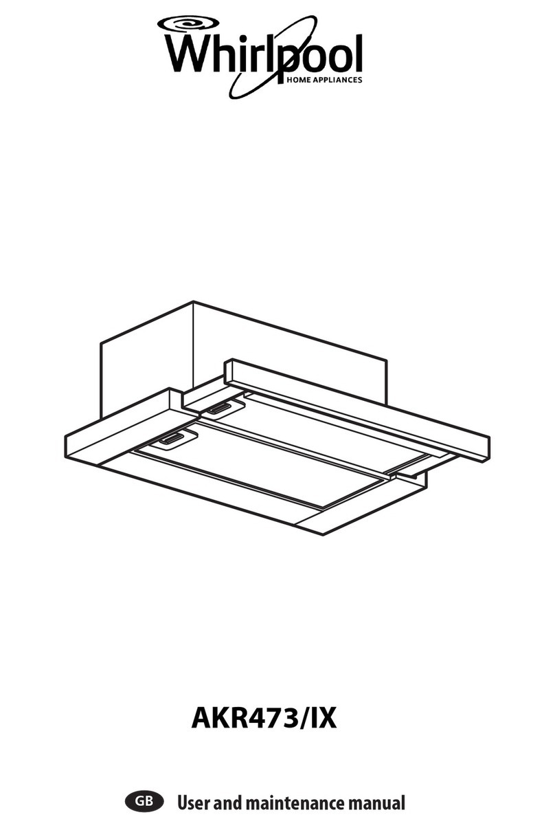 Whirlpool AKR473IX User and maintenance manual