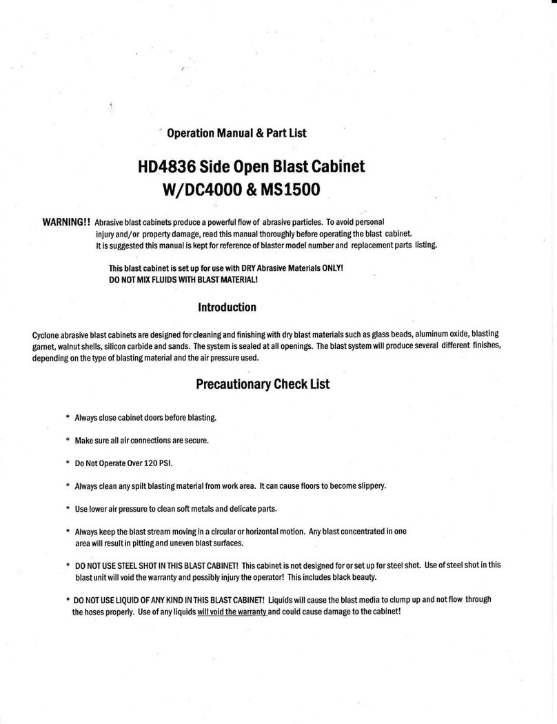 CyClone HD4836 Operation manual