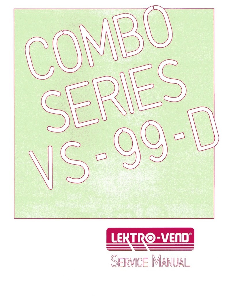 Lektro-Vend VS-99-D Service manual