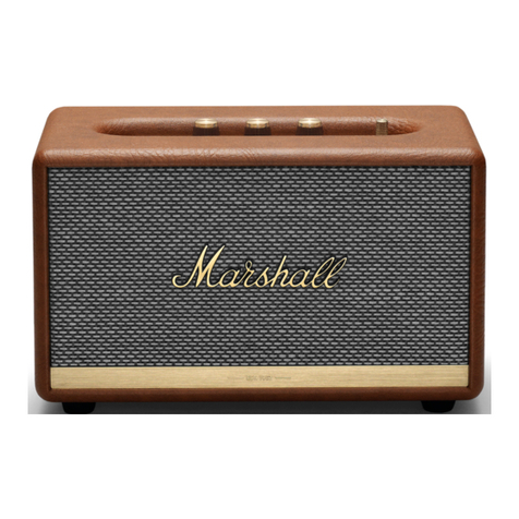 Marshall Amplification ACTON II Bluetooth user manual