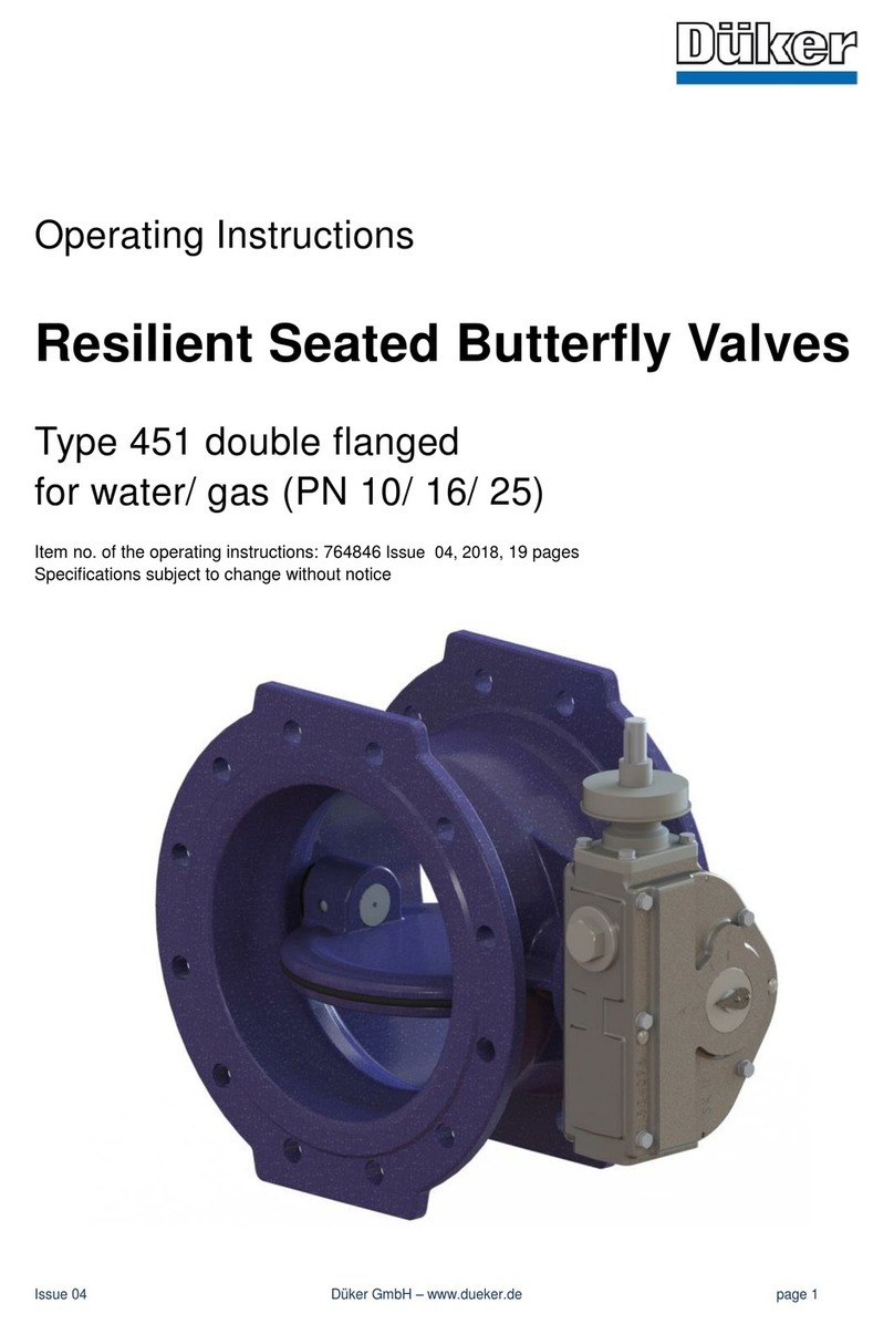 DUKER 451 operating instructions