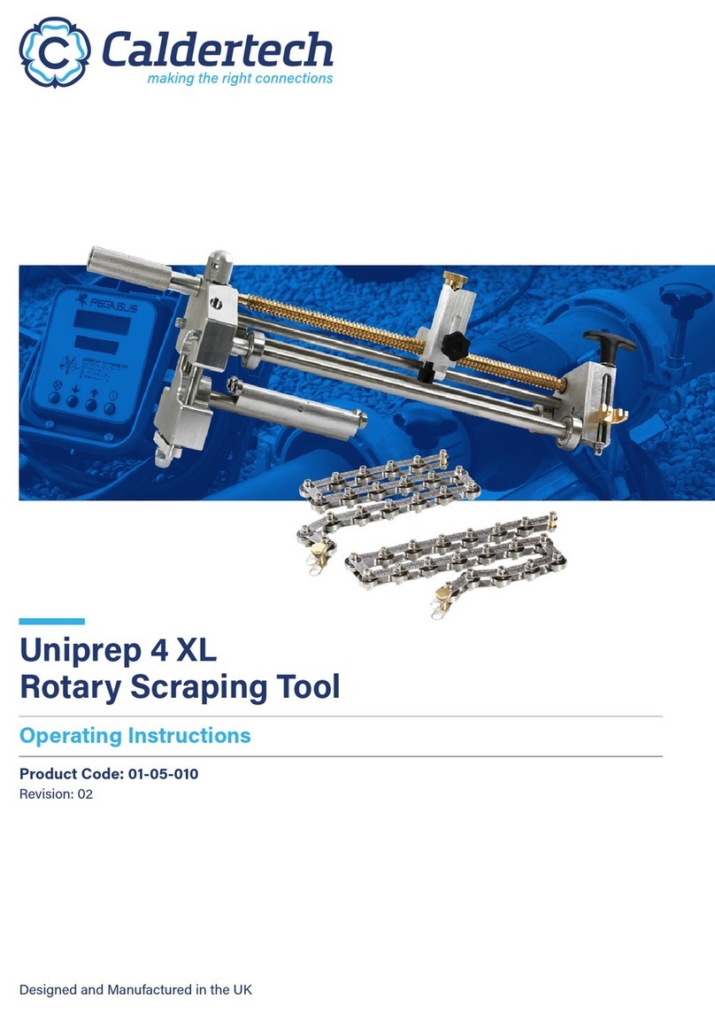 Caldertech Uniprep 4 XL User manual