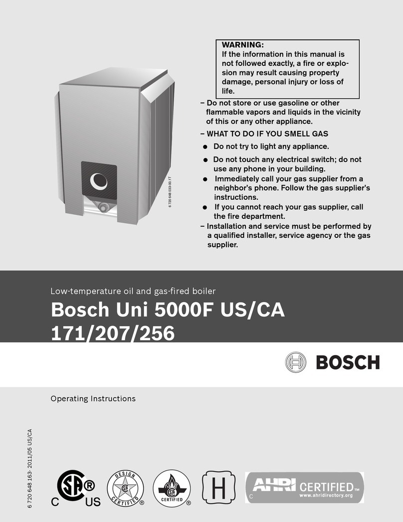 Bosch Uni 5000F US 207 User manual