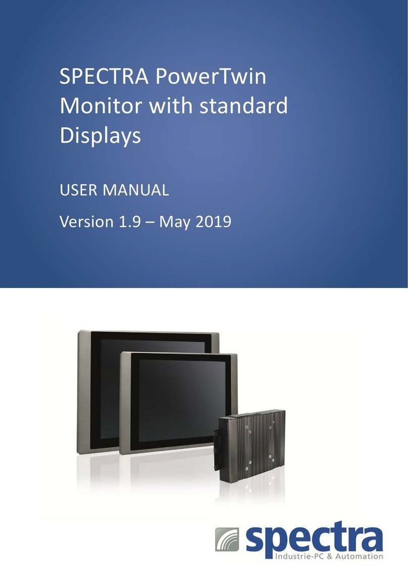 Spectra PowerTwin M08R User manual