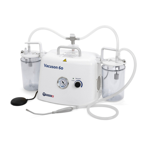 Nouvag Vacuson 60 Operation manual