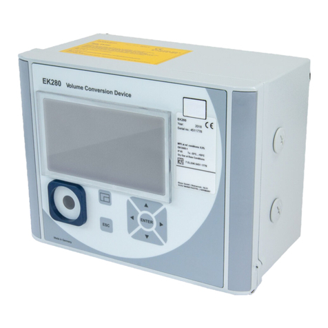 Honeywell Elster EK280 operating instructions