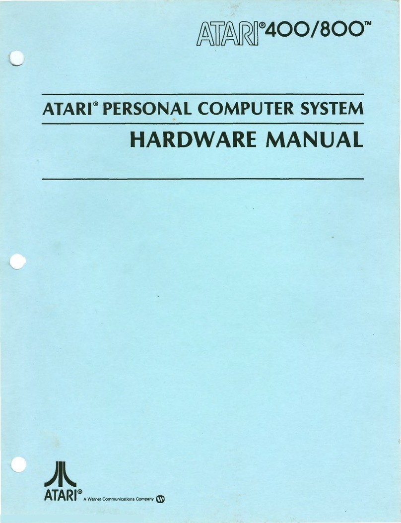 Atari 400 Hardware manual