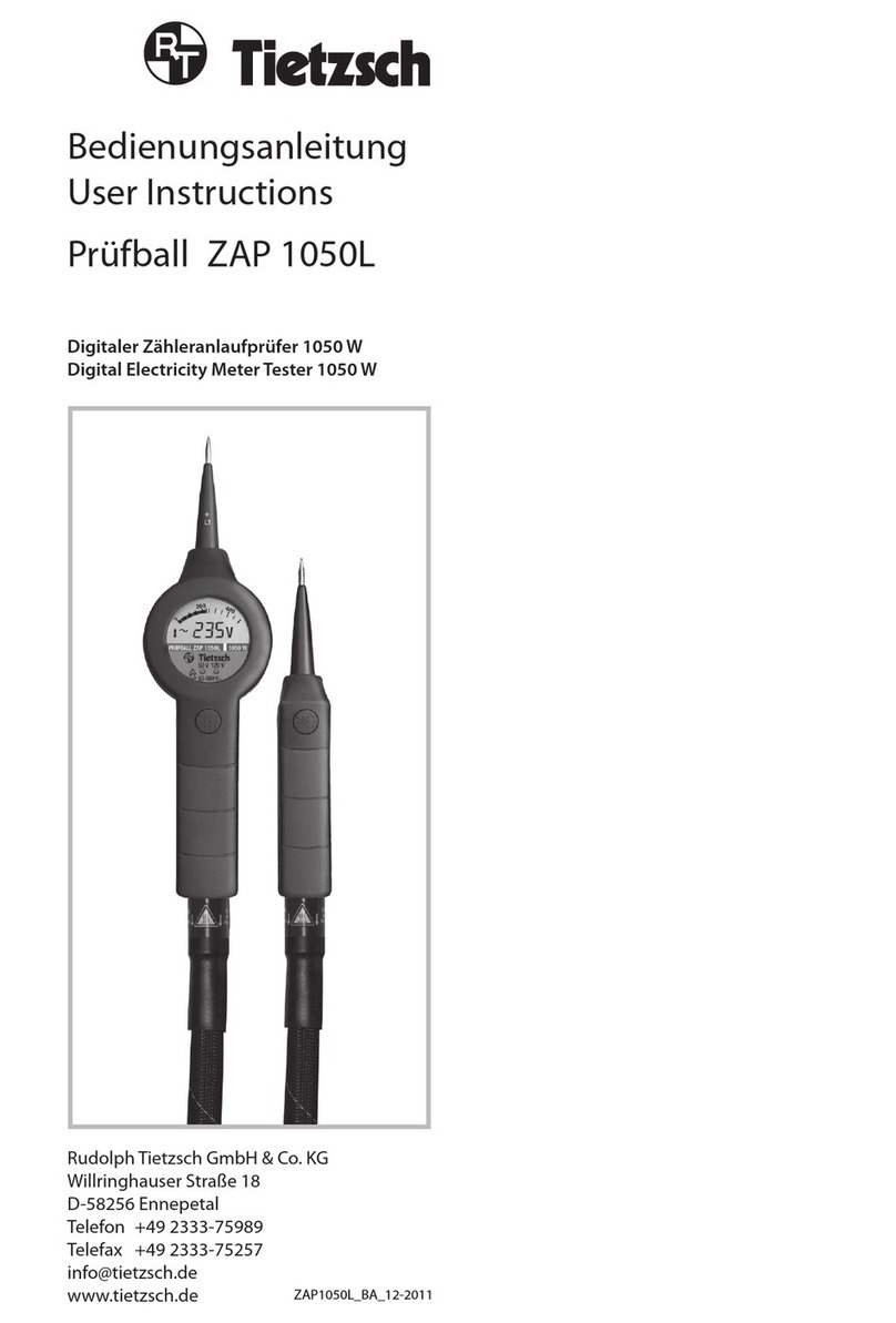 Tietzsch ZAP 1050L User instructions