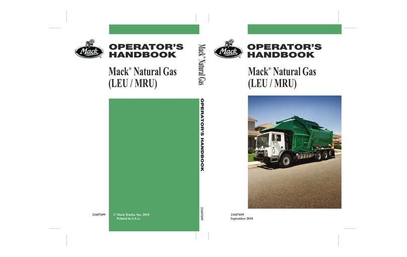 Mack LEU Operator's handbook