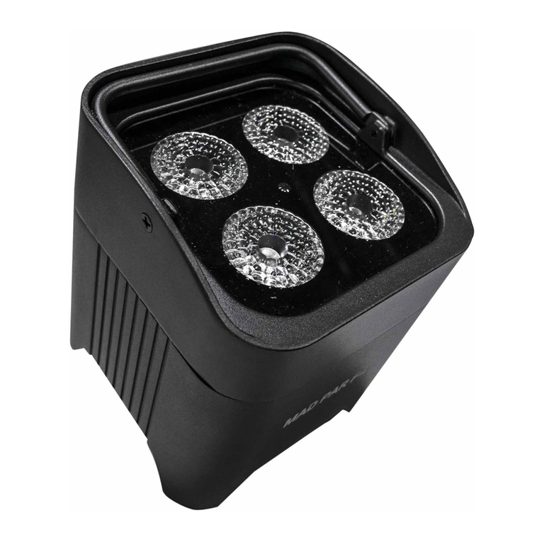 Jmaz Lighting MAD PAR HEX 4S user manual