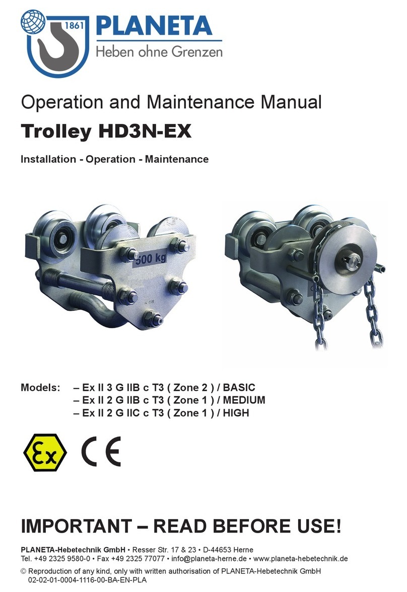 Planeta HD3N-EX Operation and maintenance manual
