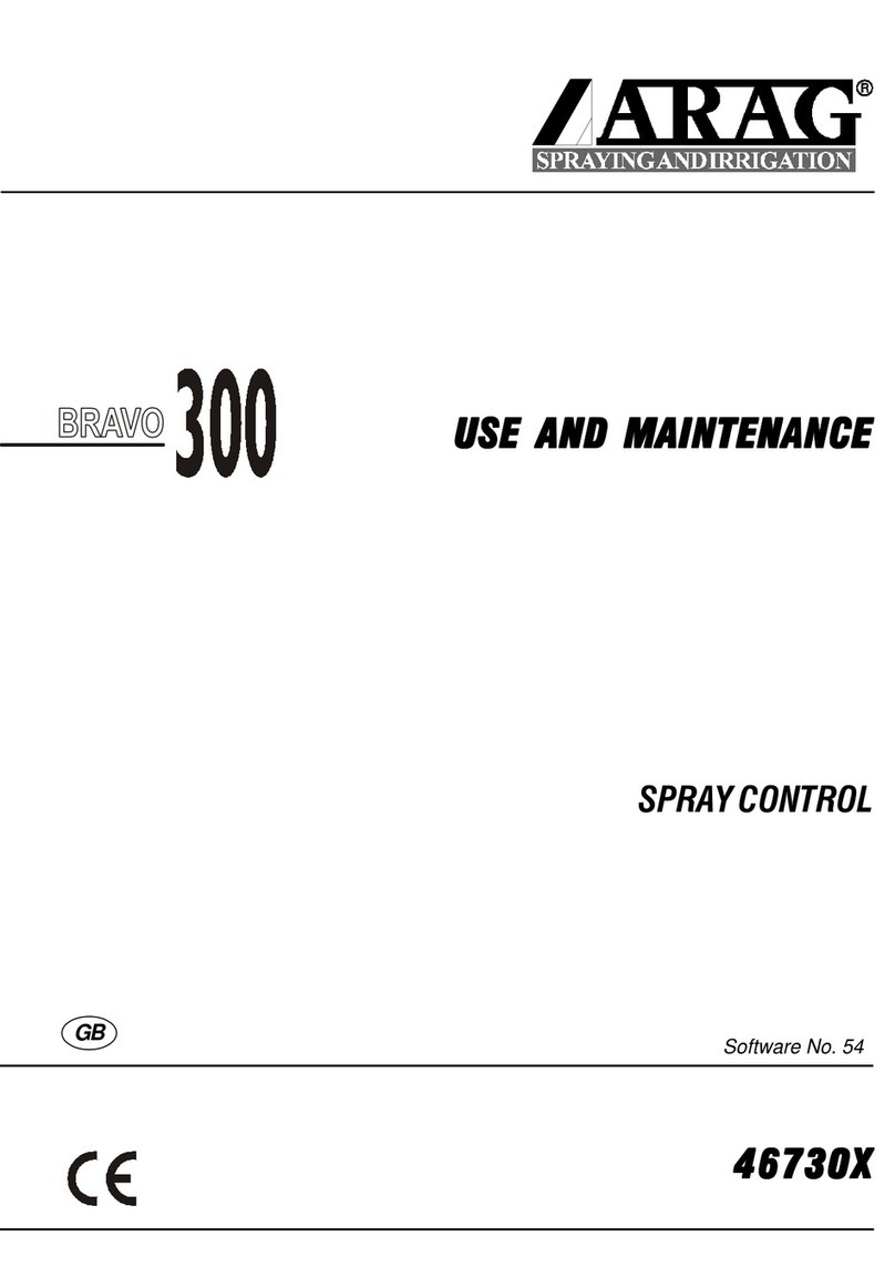 ARAG BRAVO30 Series Use and maintenance