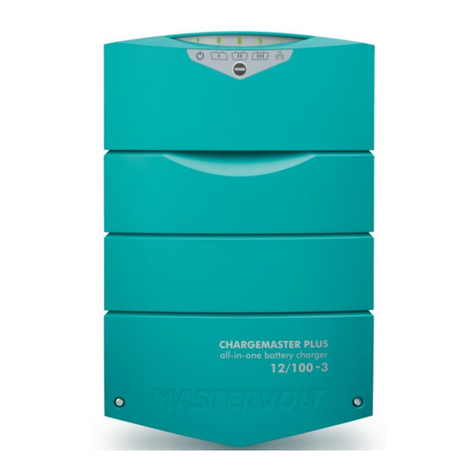 Mastervolt chargemaster plus 12/100-3 Operating manual