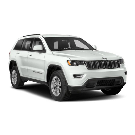 Jeep Grand Cherokee 4x2 2019 Supplement manual