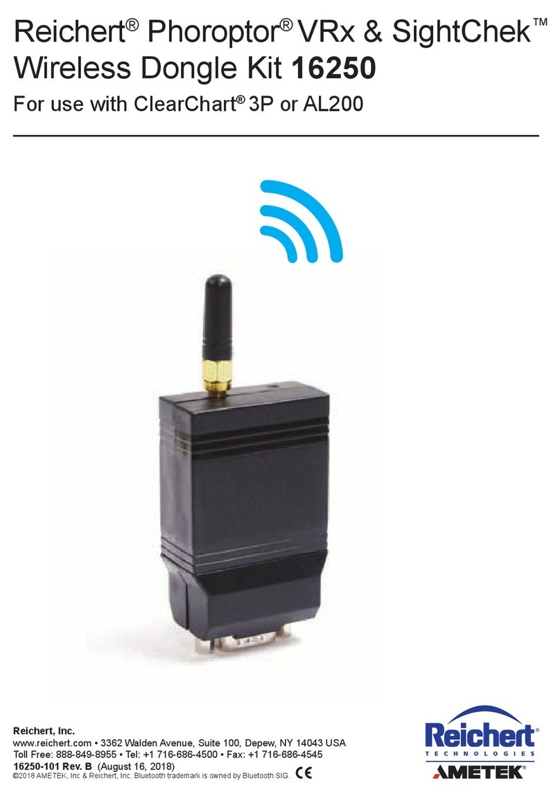 Ametek Reichert 16250 quick start guide