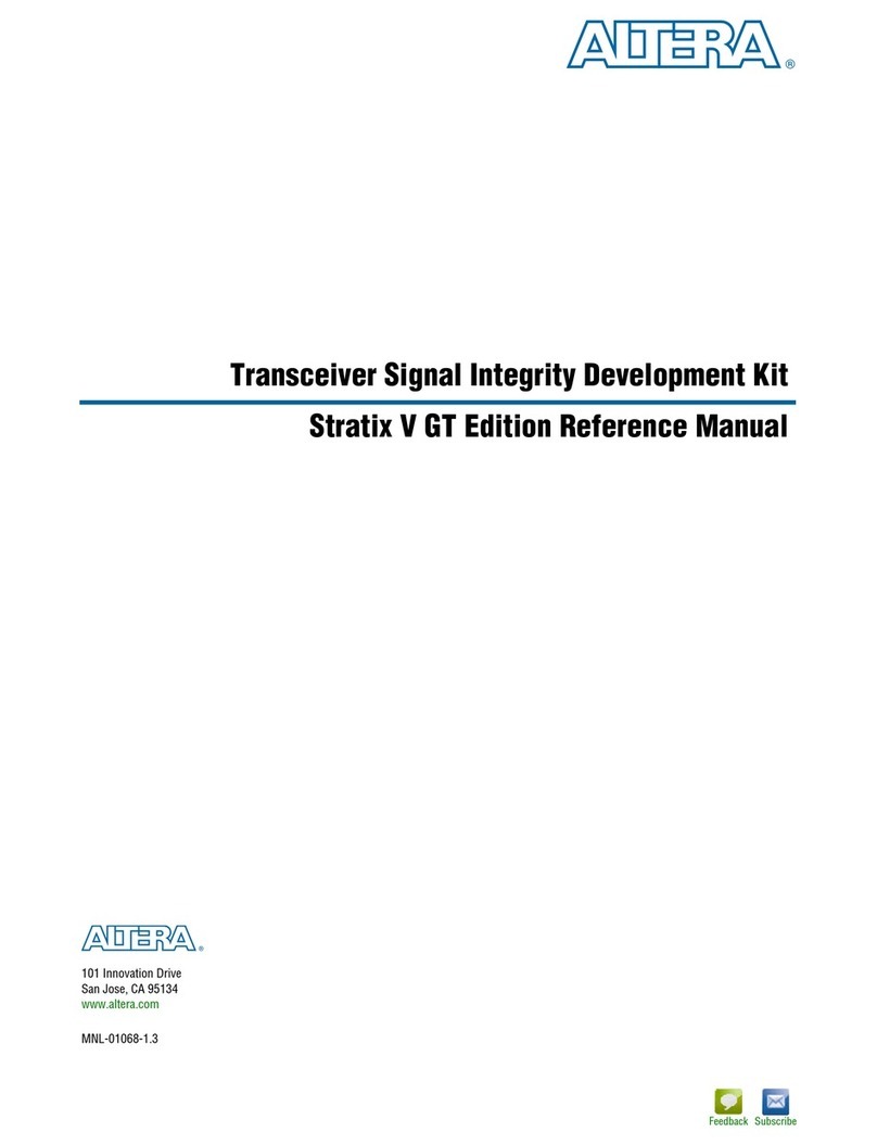 Altera Stratix V GT Reference manual