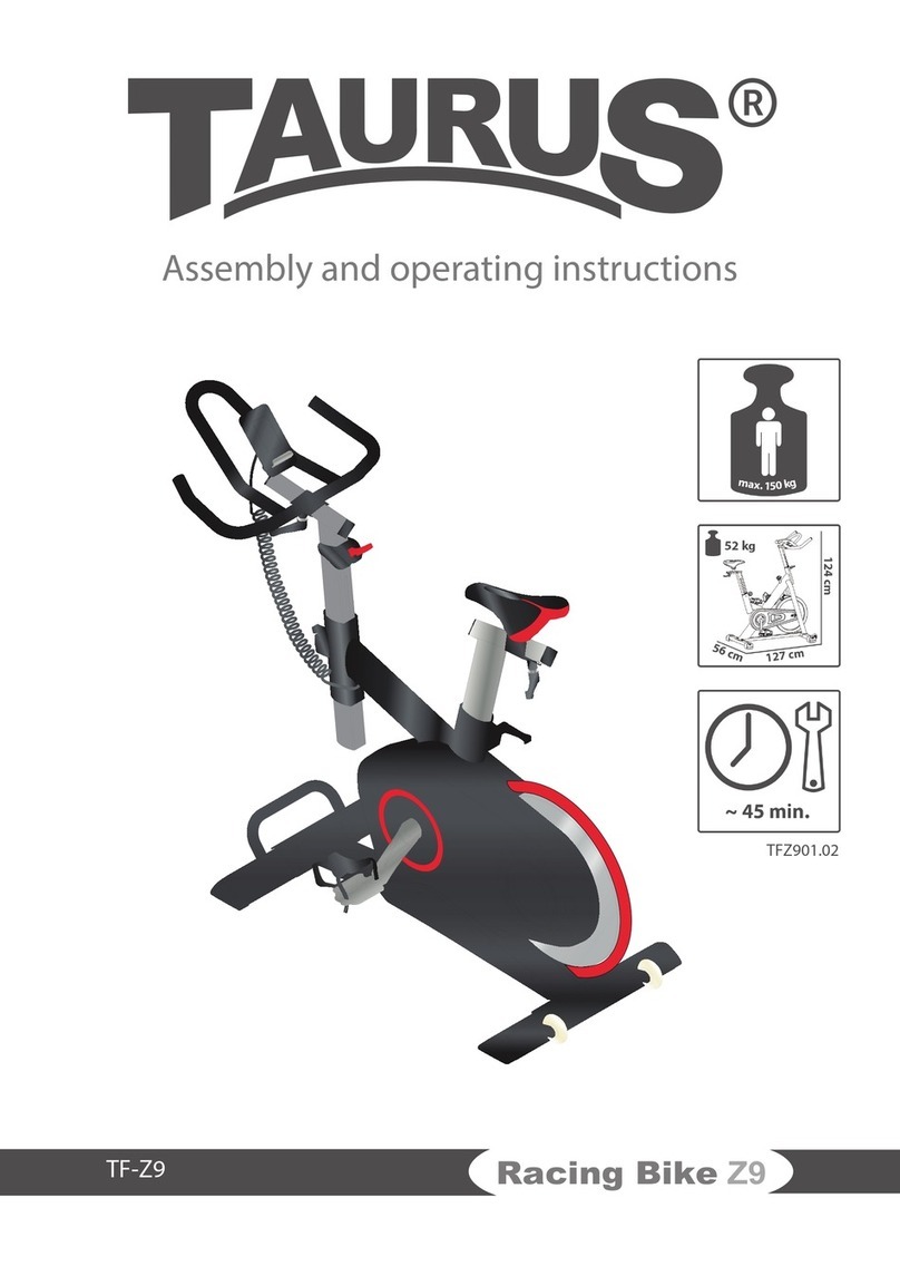 Taurus Racing Bike Z9 Assembly and operating instructions