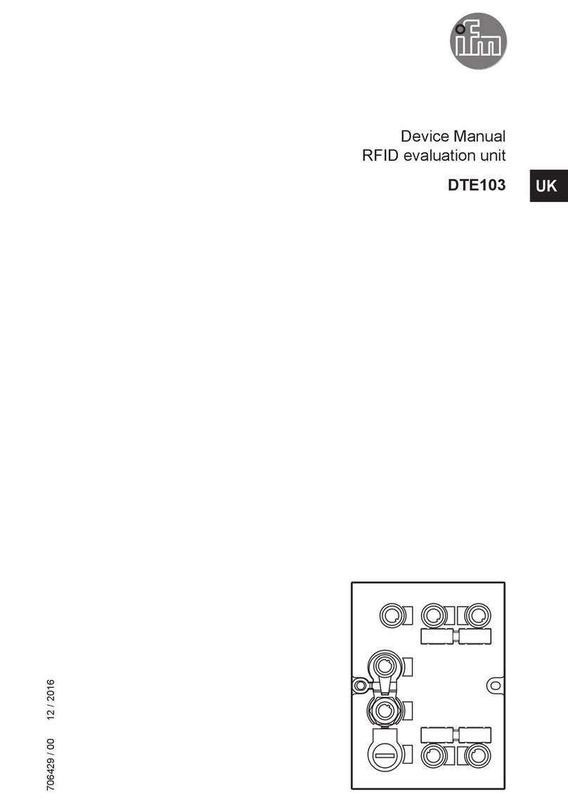 IFM DTE103 Device manual