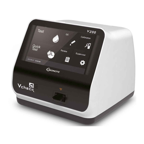 BioNote Vcheck V200 user manual